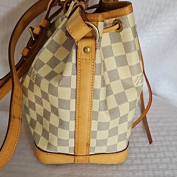 AUTHENTIC LOUIS VUITTON DAMIER AZUR NOÉ BB - Picture 9 of 16